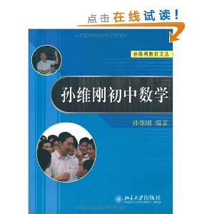 孙维刚教育文丛?孙维刚初中数学