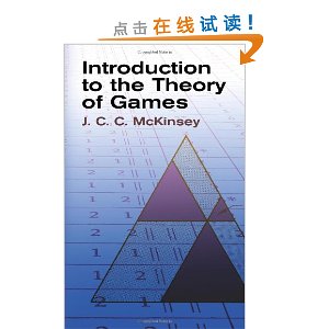 Introduction to the Theory of Games
