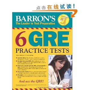 6 GRE Practice Tests