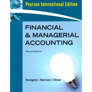Financial and Managerial Accounting