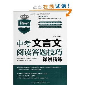 中考文言文阅读答题技巧详讲精练