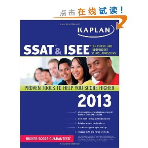 Kaplan SSAT & ISEE: For Private and Independent School Admissions