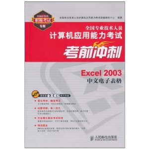 全国专业技术人员计算机应用能力考试考前冲刺:Excel 2003中文电子表格(附光盘1张)