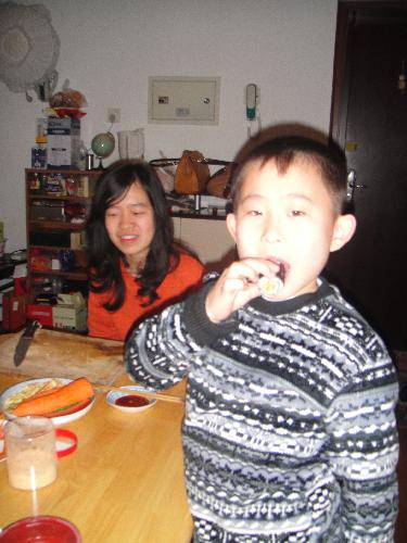 多彩寒假之——学做寿司作文