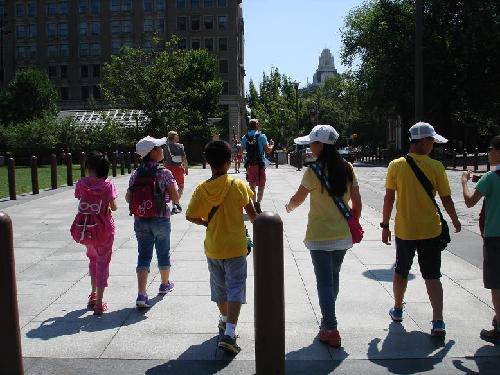 我和学生的美国之行(一)衣食住行作文