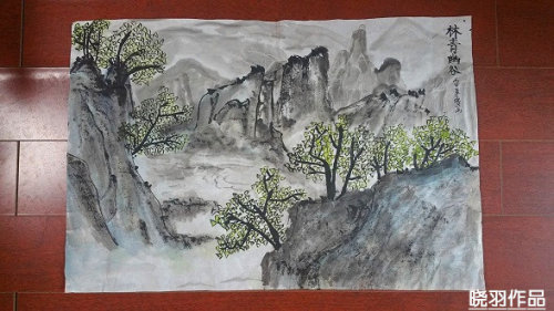 女儿书画作品小集作文