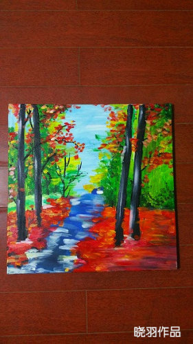 女儿书画作品小集作文