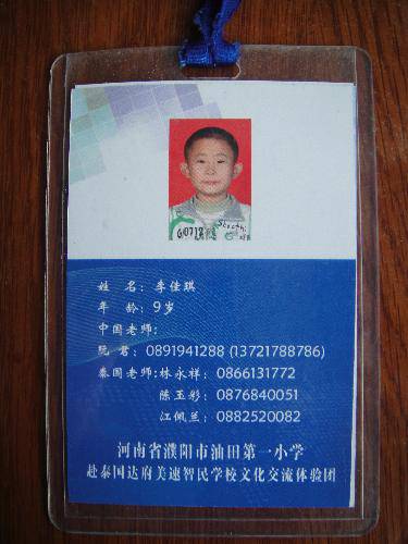 心随儿动(牵挂)——中泰文化交流营 妈妈篇(一)作文