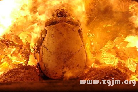 �μ�ʬ��ȼ����ʲô��˼