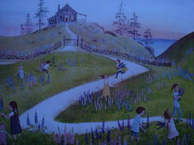 让我们努力做让世界变得更美丽的事----亲子共读绘本《花婆婆》作文