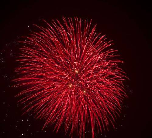 正月十六赏烟花作文