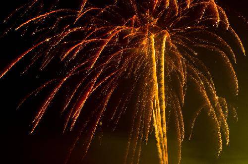 正月十六赏烟花作文