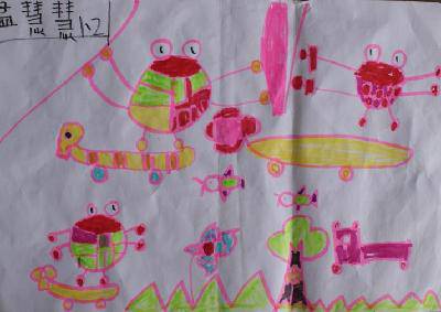 低年级美术课随堂作业欣赏作文