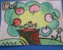 秋天的图画作文