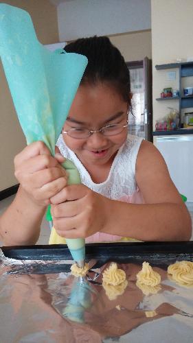 自制曲奇小饼干作文