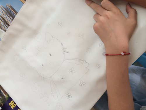 孩子的手绘包包作文