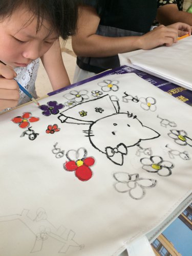 孩子的手绘包包作文