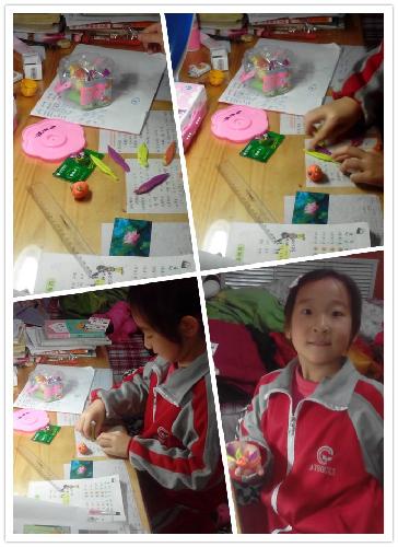 我的橡皮泥小金鱼作文