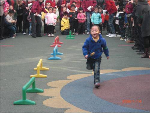 开心快乐的亲子运动会!作文