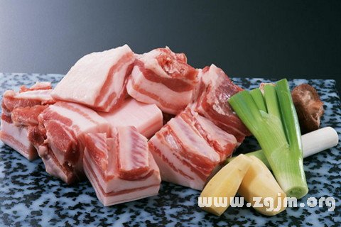 梦见吃猪肉是什么意思