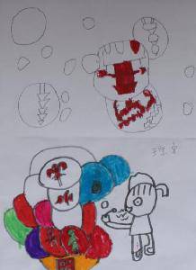 在游戏中悟美练术——泡泡!作文