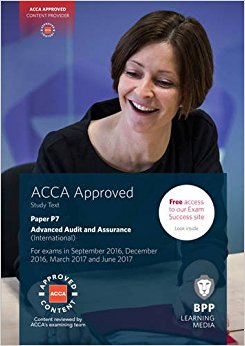 ACCA P7 Advanced Audit and Assurance (International): Study Text