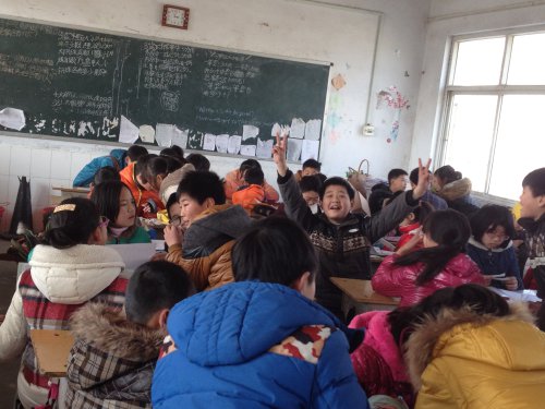 晒晒我班的赛诗会作文