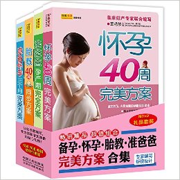 备孕?怀孕?胎教?准爸爸完美方案合集(套装共4册) (附DVD光盘1张)