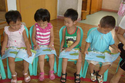 幼儿园里真快乐!作文