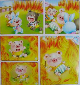 聪明的小懒猪——看图编故事作文