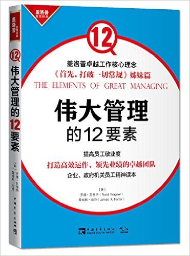 伟大管理的12要素:盖洛普问题分析与卓越工作法
