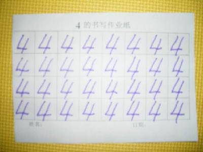 点点的作品(29)--数字和手工作文