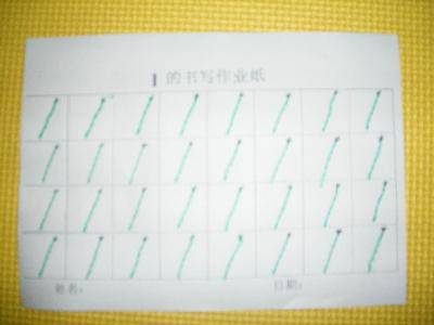 点点的作品(29)--数字和手工作文