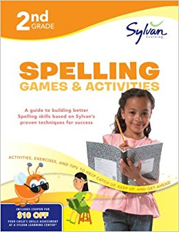 Second Grade Spelling Games & Activities (Sylvan Workbooks)