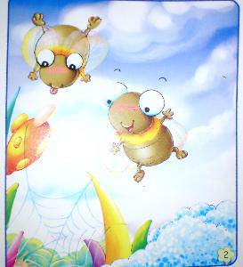 点点看图编故事(1)——小蜘蛛的蹦蹦床作文