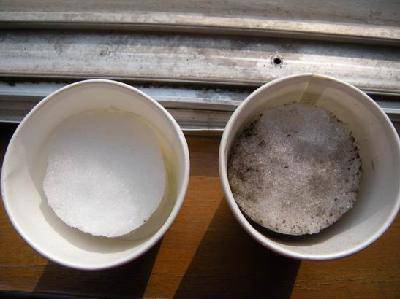 跟着校讯通彩信做实验—— 哪种雪融化的快作文