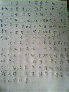 “天使之笔”作文