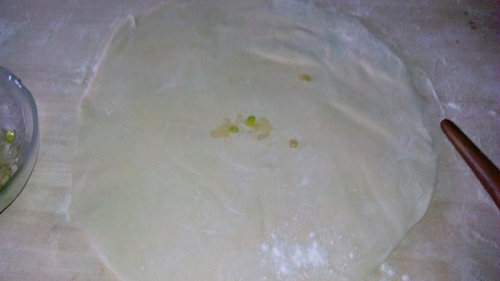 做葱花饼作文