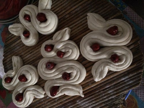 【喜气洋洋迎新春】——蒸大馍作文