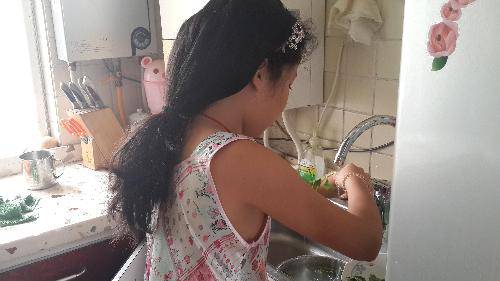 快乐的厨房作文