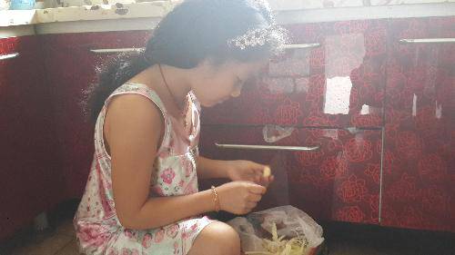 快乐的厨房作文