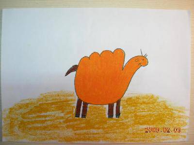 拳头变变变----跟我学画小动物作文