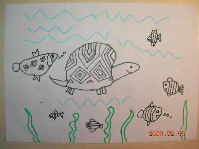 拳头变变变----跟我学画小动物作文