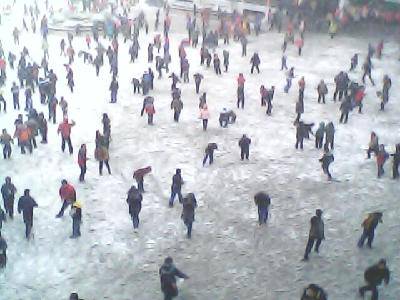 今冬第一场雪作文