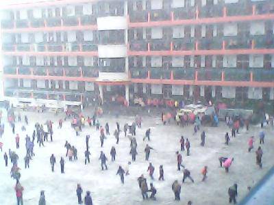 今冬第一场雪作文