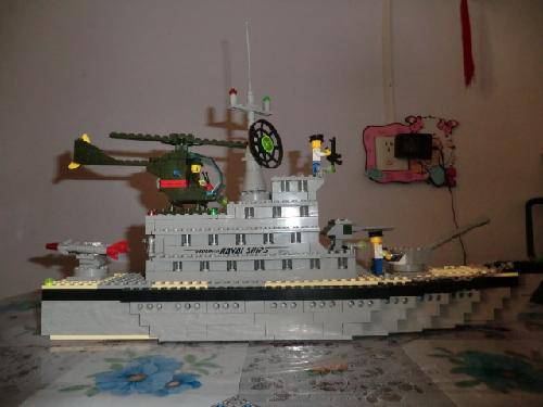 拼装模型——军舰作文