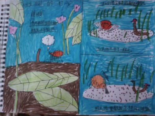 【本周亲子读书交流】蚯蚓的日记 作文