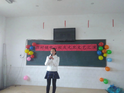 颜村铺乡教师元旦汇演作文