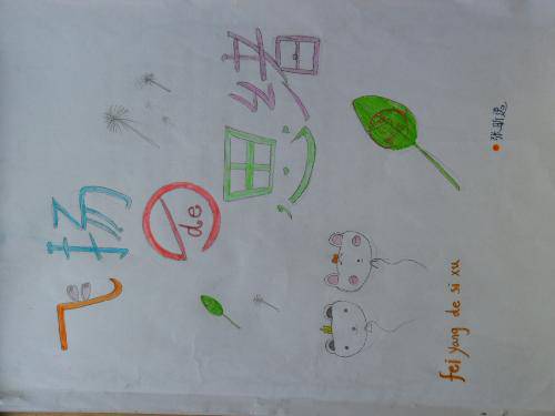 飞扬的思绪作文