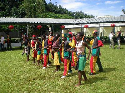 我们来到赞比亚之四---过春节作文